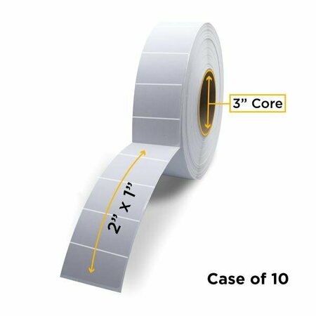 CLOVER Imaging Non-OEM New Direct Thermal Label Roll 3.0'' ID x 8.0'' Max OD, 10PK CIGD42010-PERF